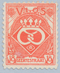 711545 Sluitzegel op postzegelformaat van V.I.O.S., N.V. Broodbakkerij, Geertestraat 18 te Utrecht.N.B. V.I.O.S. staat ...